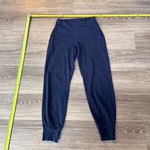Lululemon Navy High Rise Joggers • Size 6